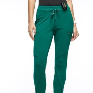 Jannuu Hunter Green scrub pants